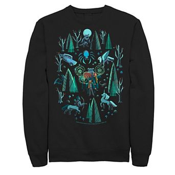 Men's Harry Potter Forbidden Forest Poster Sweatshirt
