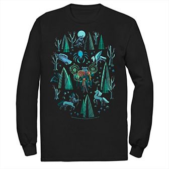 Men's Harry Potter Forbidden Forest Poster Tee