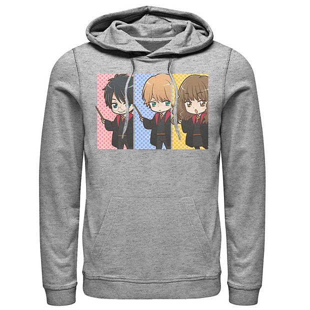 Men s Harry Potter Hermione Granger Ron Weasley Anime Panel Hoodie