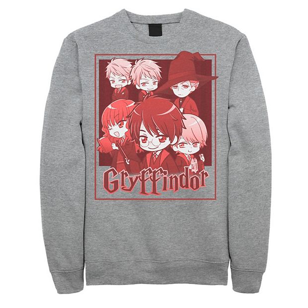 Men s Harry Potter Gryffindor House Group Shot Anime Sweatshirt