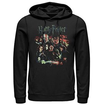 Men's Harry Potter Hogwarts Lineup Poster Hoodie