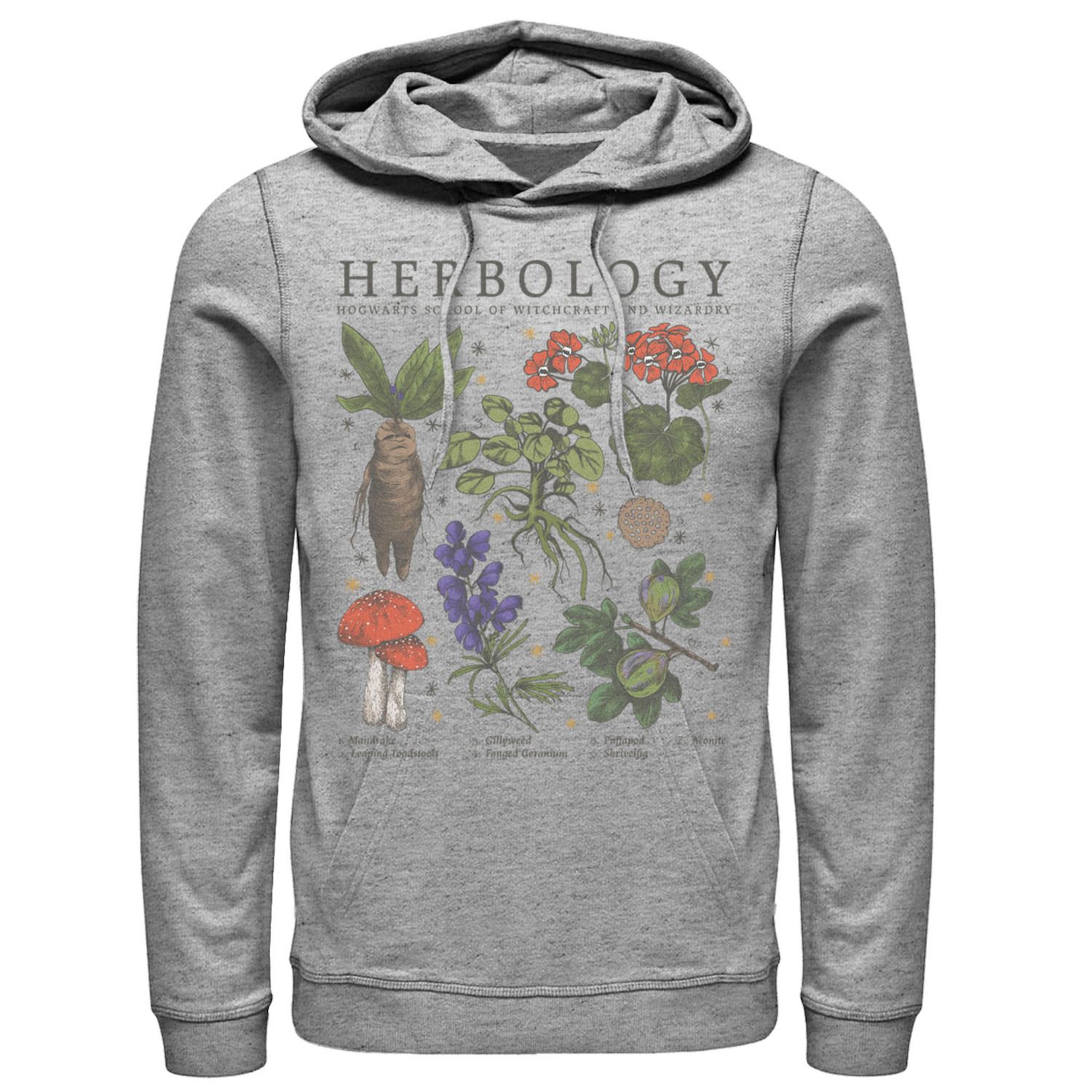 Image for Harry Potter Men's Deathly Hollows 2 Herbology Lineup Hoodie at Kohl's.
