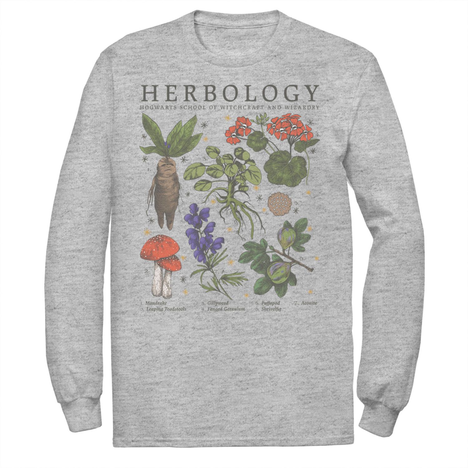 Image for Harry Potter Men's Deathly Hollows 2 Herbology Lineup Tee at Kohl's.