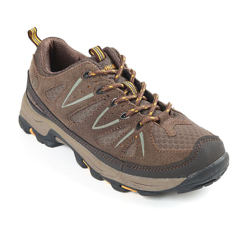 Northside Cheyenne Boys Hiking Shoes, Boys, Size: 4, Beig/Green