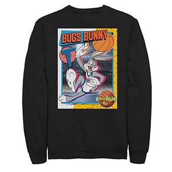 Men's Looney Tunes Space Jam Bugs Bunny Trading Card Sweatshirt