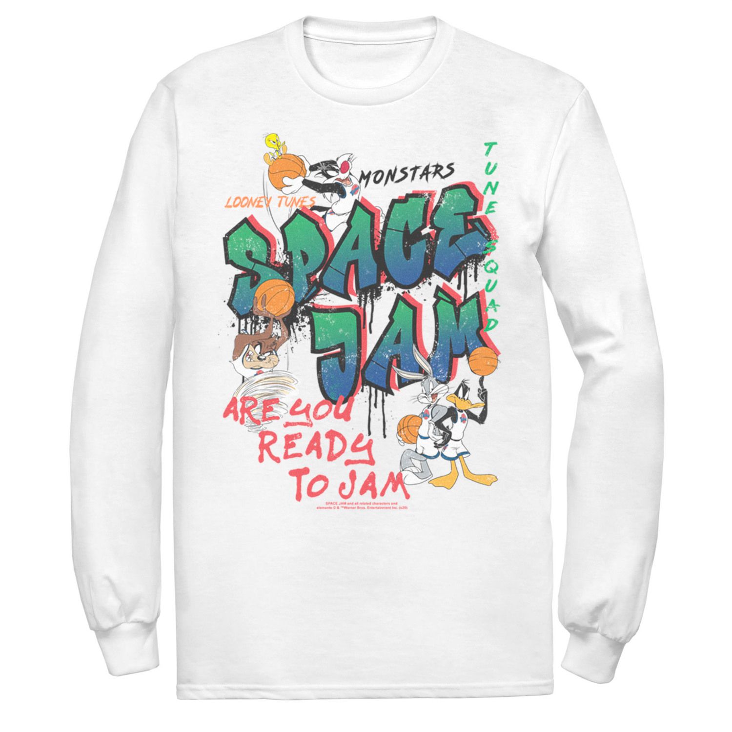men's space jam t shirt