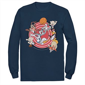 Men's Looney Tunes Space Jam Group Shot Leap Tee