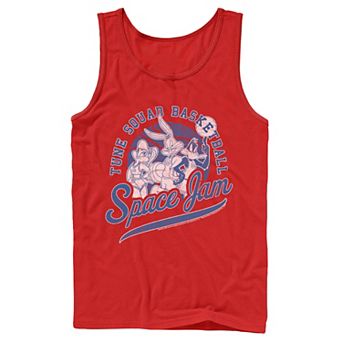 Men's Looney Tunes Space Jam Tune Squad Basketball Portrait Tank Top