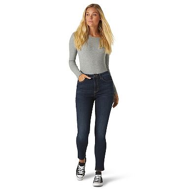 lee high rise skinny jeans