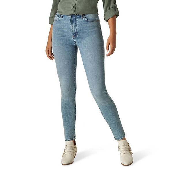 lee high rise skinny jeans