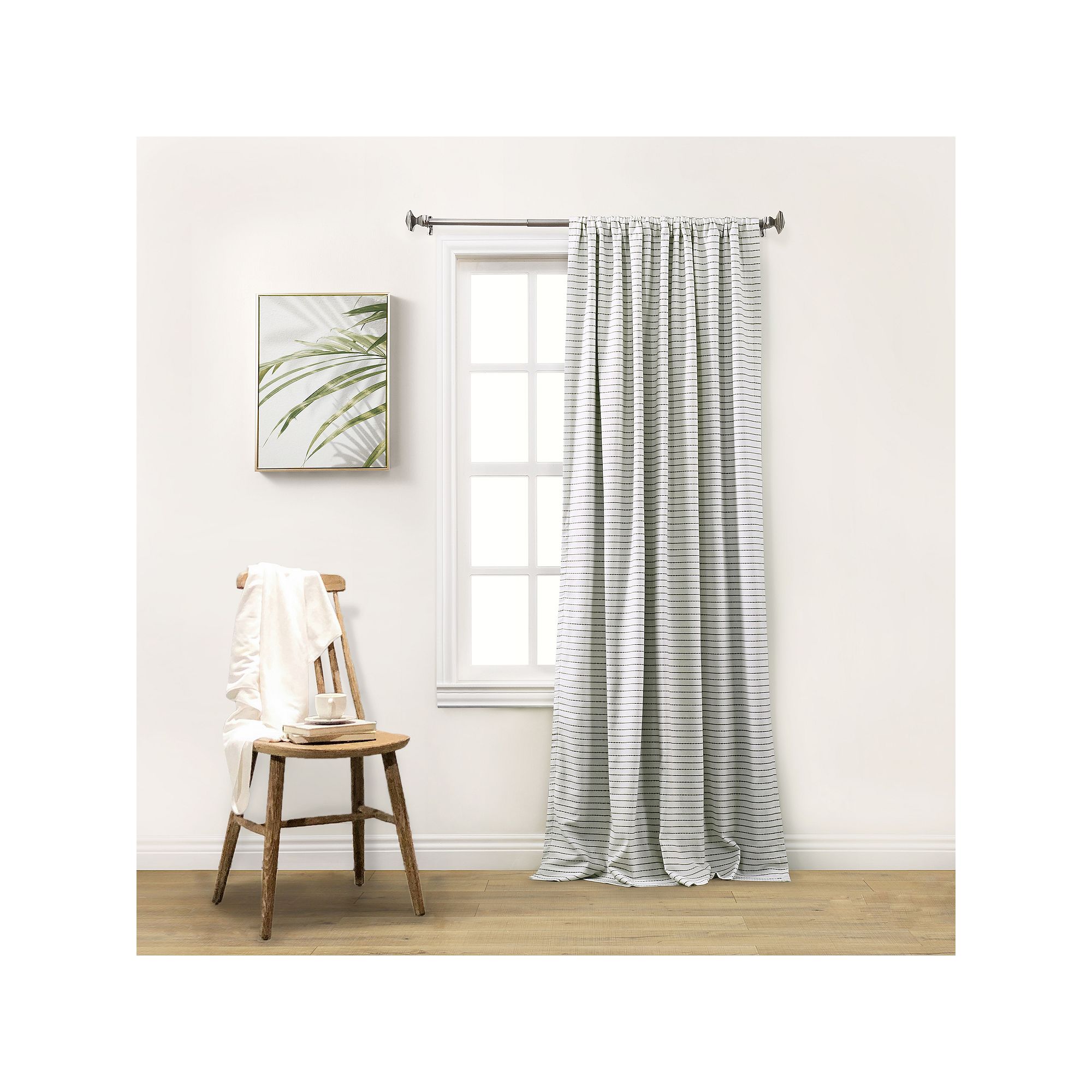 B. Smith Baldwin 1-panel Window Curtain, Green