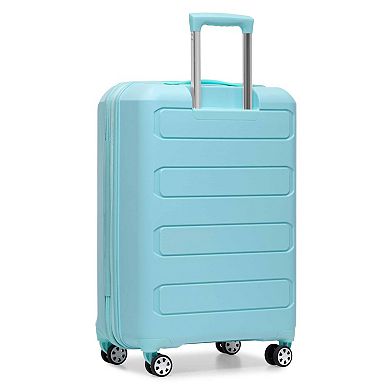 Traveler's Choice Pagosa 2-Piece Hardshell Expandable Spinner Luggage Set