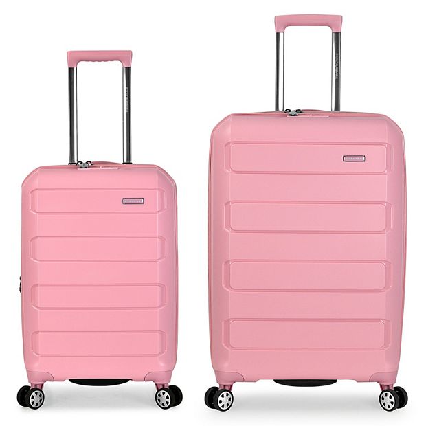 Traveler s Choice Pagosa 2 Piece Hardshell Expandable Spinner Luggage Set