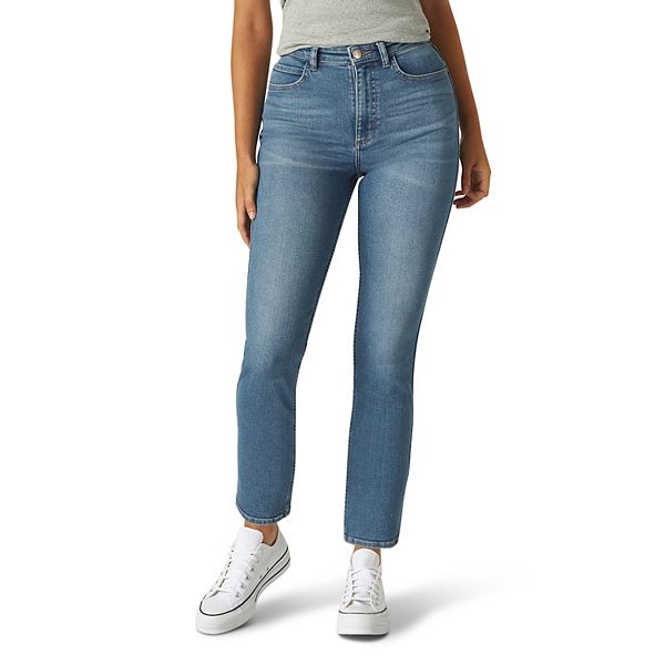 True Shape Ankle Jeans, High-Rise Slim-Leg Colors