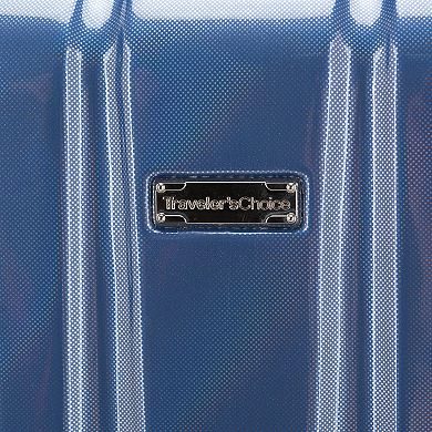 Traveler's Choice Ruma II 2-piece Durable Hardside Spinner Luggage Set