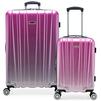 Traveler's Choice Ruma II 2 pc Durable Hardside Spinner Luggage Set