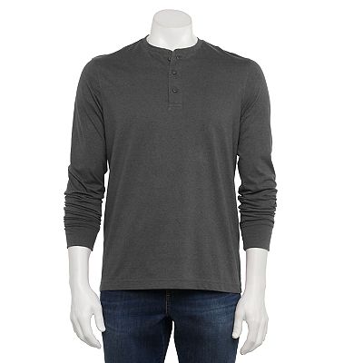 Men s Croft Barrow Extra Soft Easy Care Henley