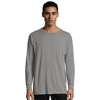 Men's Hanes® ComfortWash Long Sleeve Garment-Dyed Tee