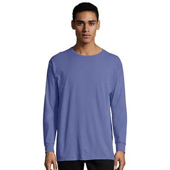 Men's Hanes® ComfortWash Long Sleeve Garment-Dyed Tee