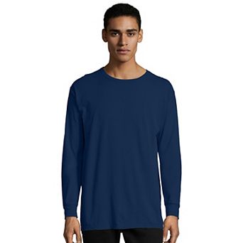 Men's Hanes® ComfortWash Long Sleeve Garment-Dyed Tee