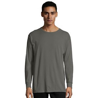 Men's Hanes® ComfortWash Long Sleeve Garment-Dyed Tee