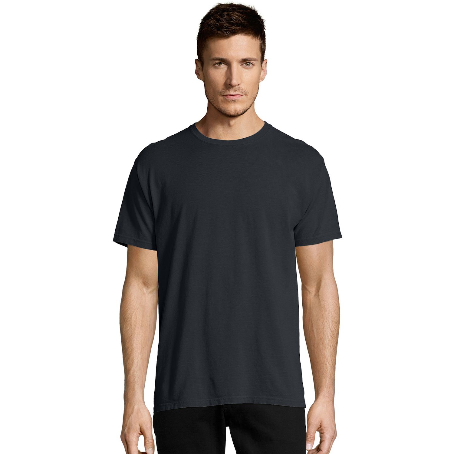 hanes comfort wash pocket tee