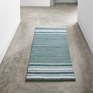 VCNY Home Aiden Jacquard Chenille Noodle Bath Rug