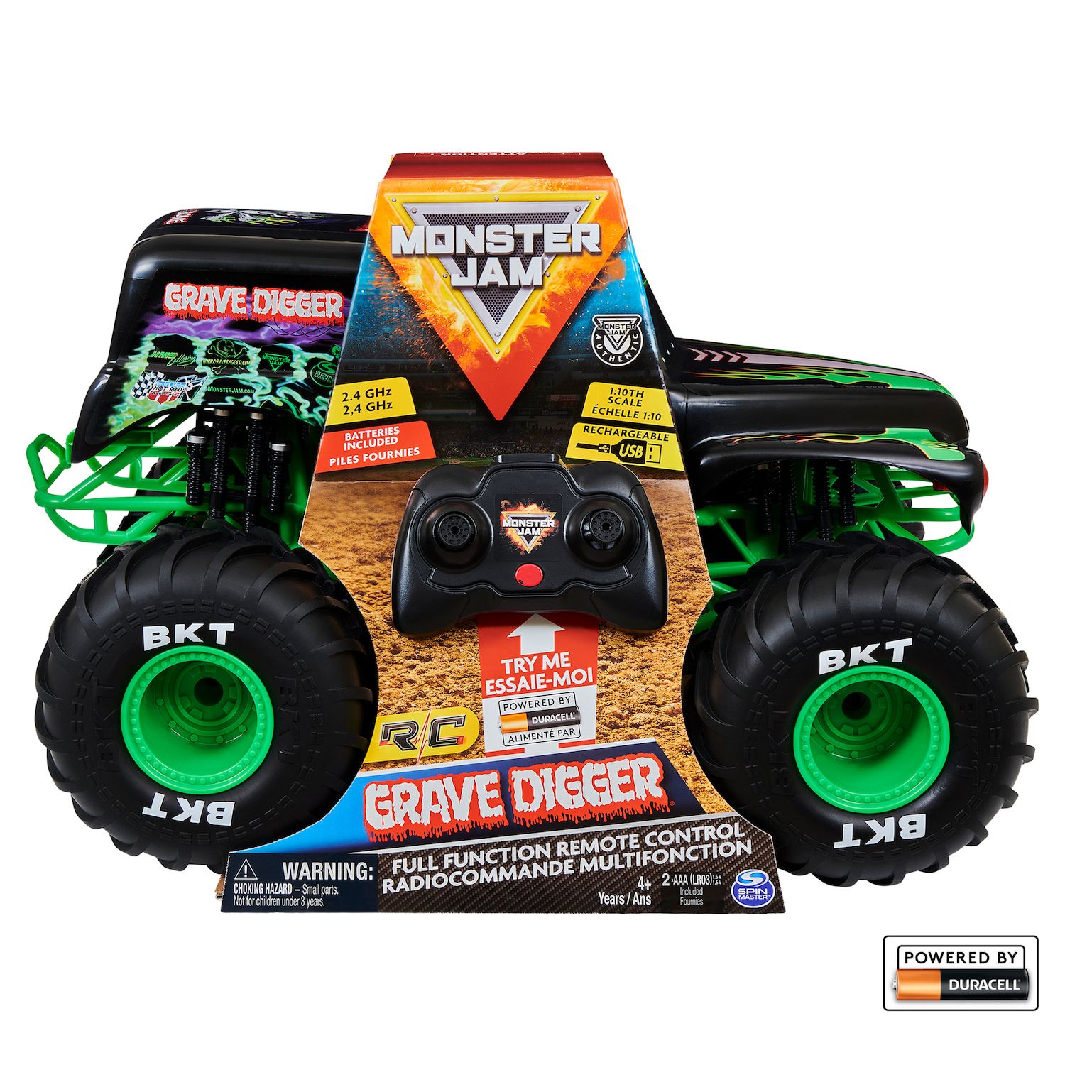 grave digger monster truck rc car