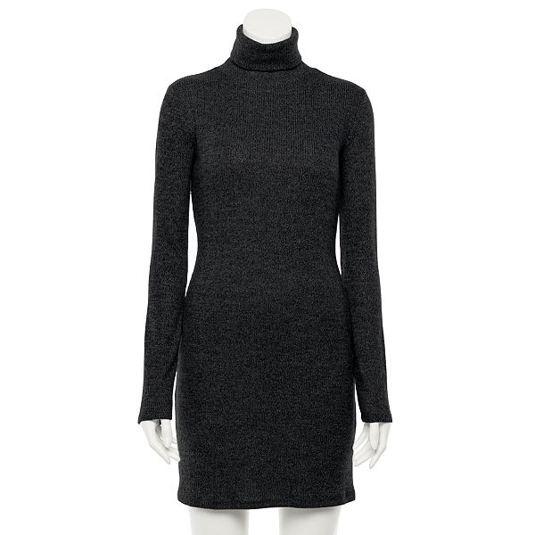 Juniors' SO® Cozy Turtleneck Bodycon Dress