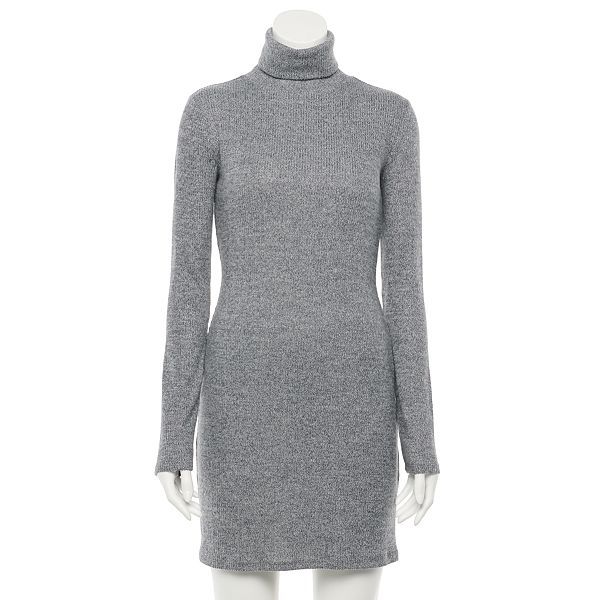 Kingston Junior's Turtleneck Jumper Bodycon Dress   Black Size L main image 1