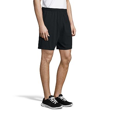 Men's Hanes® ComfortSoft Jersey Pocket Shorts