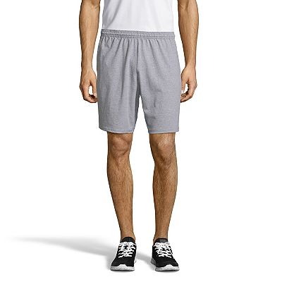 Hanes Originals Men's 100% Cotton Jersey Shorts with Pockets,