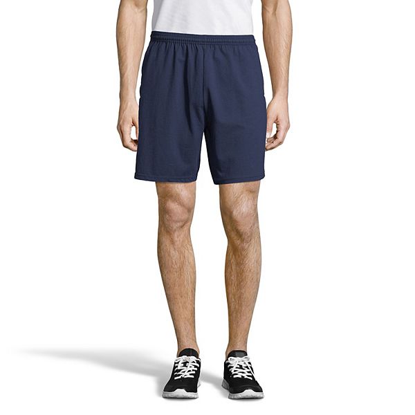 Men's Hanes® ComfortSoft Jersey Pocket Shorts