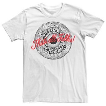 Men's Looney Tunes That?s All Folks Lineup Tee