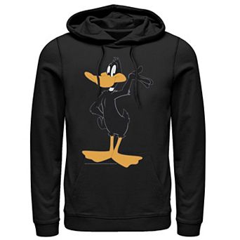 Men's Looney Tunes Daffy Duck Simple Portrait Hoodie