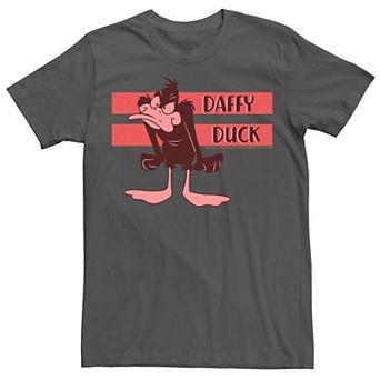 Men's Looney Tunes Daffy Duck Angry Portrait Tee