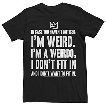 Men's Riverdale Im Weird Jughead Tee