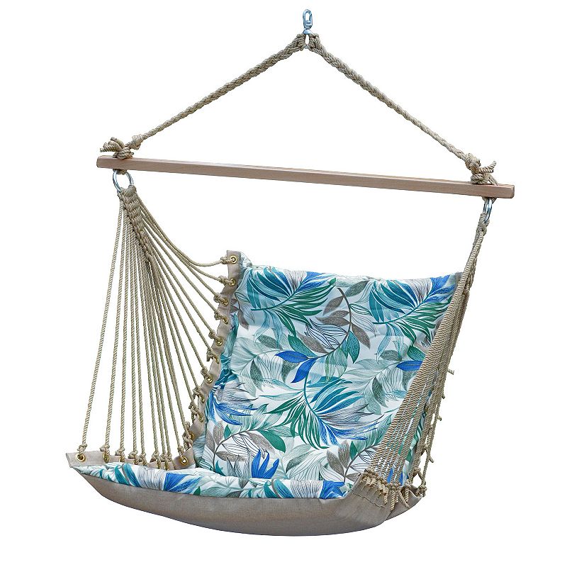 Algoma Soft Comfort Hanging Hammock Chair, Blue