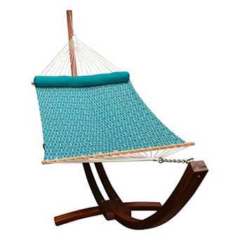 Algoma 12-Ft. Quilted Hammock & Arc Frame 2 pc Set