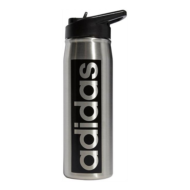 adidas adi Metal Water Bottle (20 oz) - White