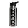 adidas 20-oz. Stainless Steel Water Bottle with Straw