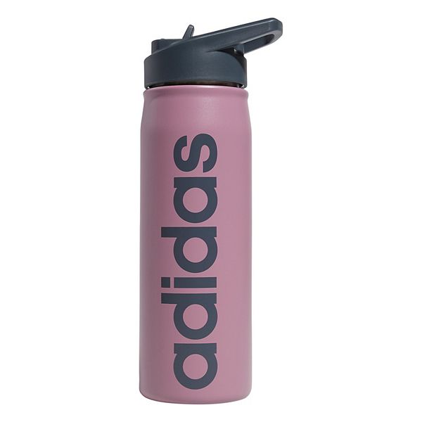 adidas 20-oz. Stainless Steel Water Bottle with Straw - Wonder Orchid Purple