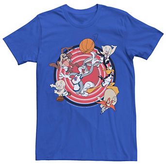 Men's Looney Tunes Space Jam Group Shot Leap Tee