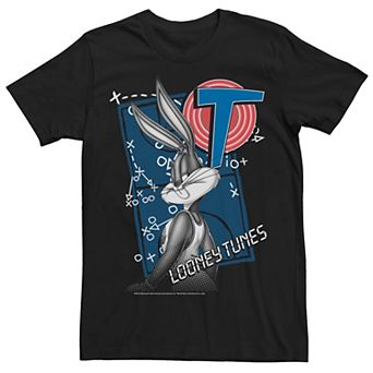 Men's Looney Tunes Space Jam Bugs Bunny Tune Squad Portrait Tee