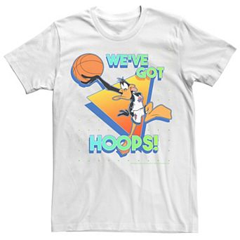 Men's Looney Tunes Space Jam Daffy Ducks We've Got Hoops Tee