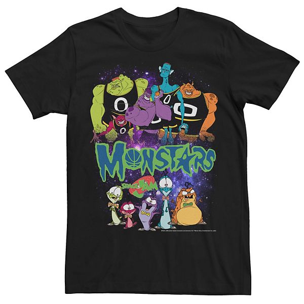 Men's Looney Tunes Space Jam Monstars In Space Tee