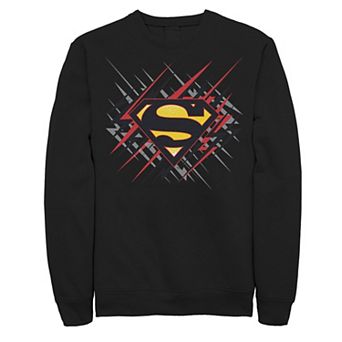 Men's DC Comics Superman Lightning Chest Logo Sweatshirt