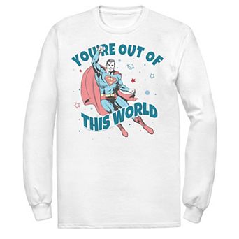 Men's DC Comics Superman "You're Out Of This World" Tee