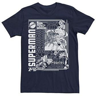 Men's DC Comics Superman Vintage Comic Tee