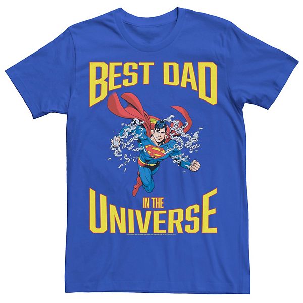Men's DC Comics Superman Best Dad Portrait Tee